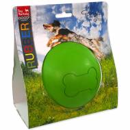 Hračka DOG FANTASY míč gumový házecí zelený 12,5 cm