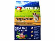 ONTARIO Puppy Medium Lamb a Rice 2,25 kg