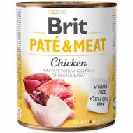 Konzerva BRIT Paté and Meat Chicken 800 g