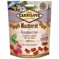CARNILOVE Dog Crunchy Snack Mackerel with Raspberries with fresh meat