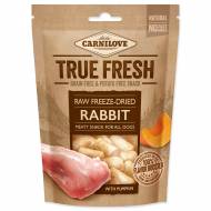 CARNILOVE True Fresh Freeze-Dried snack RABBIT with Pumpkin