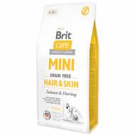 Krmivo BRIT Care Mini Grain Free Hair & Skin 7 kg