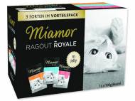 Kapsičky MIAMOR Ragout Royale multipack v želé krůta, losos, telecí