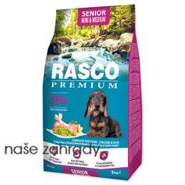 Krmivo RASCO Premium Senior Small & Medium 3 kg