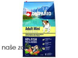 ONTARIO Adult Mini Fish & Rice