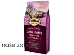 CARNILOVE Salmon and Turkey kittens Healthy Growth 6 kg