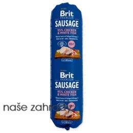Salám BRIT Premium Sausage Chicken & White fish