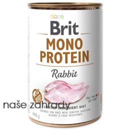 Konzerva BRIT Mono Protein Rabbit 400 g