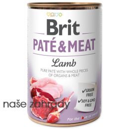 Konzerva BRIT Paté & Meat Lamb 400 g