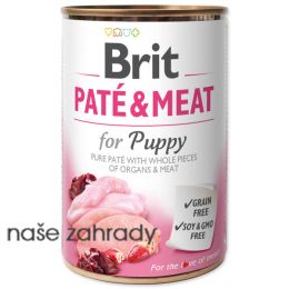 Konzerva BRIT Paté & Meat Puppy 400 g