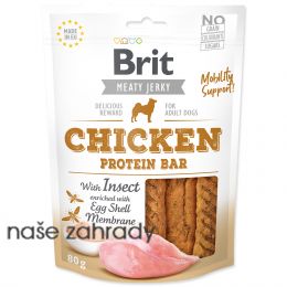 Snack BRIT Jerky Chicken with Insect Protein Bar