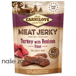 CARNILOVE Jerky Snack Turkey with Venison Fillet