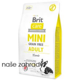 Krmivo BRIT Care Mini Grain Free Adult Lamb 2 kg