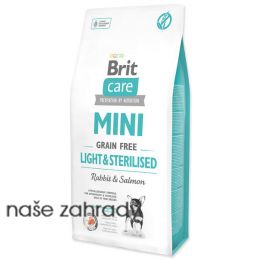 BRIT Care Mini Grain Free Light & Sterilised 7 kg