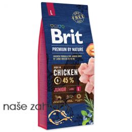 Krmivo BRIT Premium by Nature Junior L 15 kg