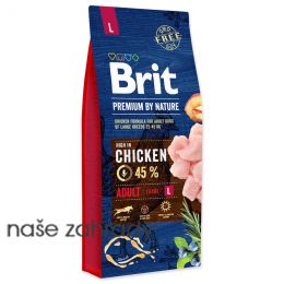 Krmivo BRIT Premium by Nature Adult L 15 kg