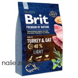 Krmivo BRIT Premium by Nature Light 3 kg