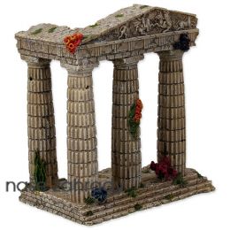 Dekorace AQUA EXCELLENT Zřícenina chrámu 15,5 cm