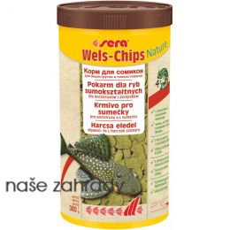 Krmivo SERA Wels-Chips Nature 1000ml