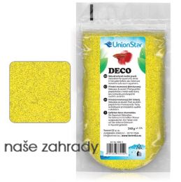 Akvarijní písek DECO Betta žlutý 240 g