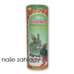 Krmivo pro zakrslé králíčky GRANUM 550 g