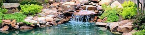  jezírkový vodopád ilustrační foto