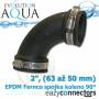 EA EPDM spojka koleno 90° 63-50 mm