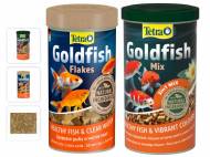 O krmivech pro zlaté rybky v jezírku Tetra GoldFish Flakes, Tetra Pond GoldFish Mix