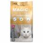 Kočkolit MAGIC LITTER Bentonite Ultra White Baby Powder 10 l