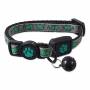 Obojek ACTIV CAT Reflective limetka XXS