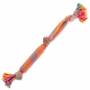 Přetahovadlo DOG FANTASY barevné se zvukem vzor 1, 3 knoty 53 cm