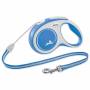 Vodítko FLEXI New Comfort lanko modré S 8 m