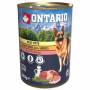 Konzerva ONTARIO Dog Beef Pate Flavoured with Herbs 400g