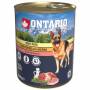 Konzerva ONTARIO Dog Beef Pate Flavoured with Herbs 800g