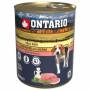 Konzerva ONTARIO Dog Veal Pate Flavoured with Herbs 800g