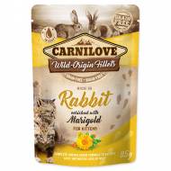 Kapsička CARNILOVE Kitten Rich in Rabbit enriched with Marigold