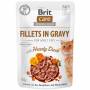 Kapsička BRIT Care Cat Fillets in Gravy with Hearty Duck
