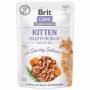 Kapsička BRIT Care Cat Pouch KITTEN - Savory Salmon in Jelly