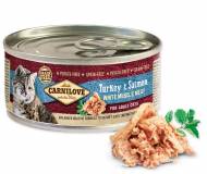 Konzerva CARNILOVE WMM Turkey a Salmon for Adult Cats