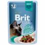 Kapsička BRIT Premium Cat Delicate Fillets in Gravy with Beef