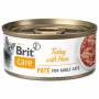 Konzerva BRIT Care Cat Turkey Paté with Ham