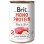 Konzerva BRIT Mono Protein Beef a Brown Rice 400 g