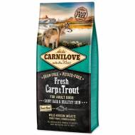 Krmivo CARNILOVE Fresh Carp a Trout Shiny Hair a Healthy Skin 12 kg
