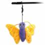 Hračka MAGIC CAT prut zvířátka s catnipem mix 41 cm
