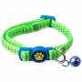 Obojek MAGIC CAT Nylon XS limetka