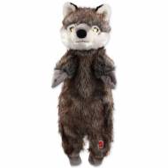 Hračka DOG FANTASY Skinneeez vlk plyšový 50 cm