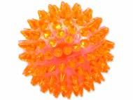 Hračka DOG FANTASY míček pískací oranžový 8 cm