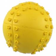 Míček DOG FANTASY tenis s bodlinami pískací mix barev 6cm