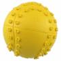 Míček DOG FANTASY tenis s bodlinami pískací mix barev 6cm