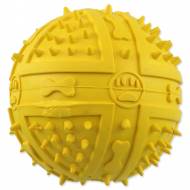 Míček DOG FANTASY s bodlinami pískací mix barev 9cm